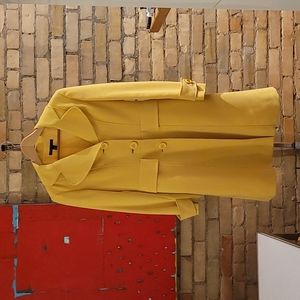 Sandra Angelozzi overcoat, size 36 (S), yellow